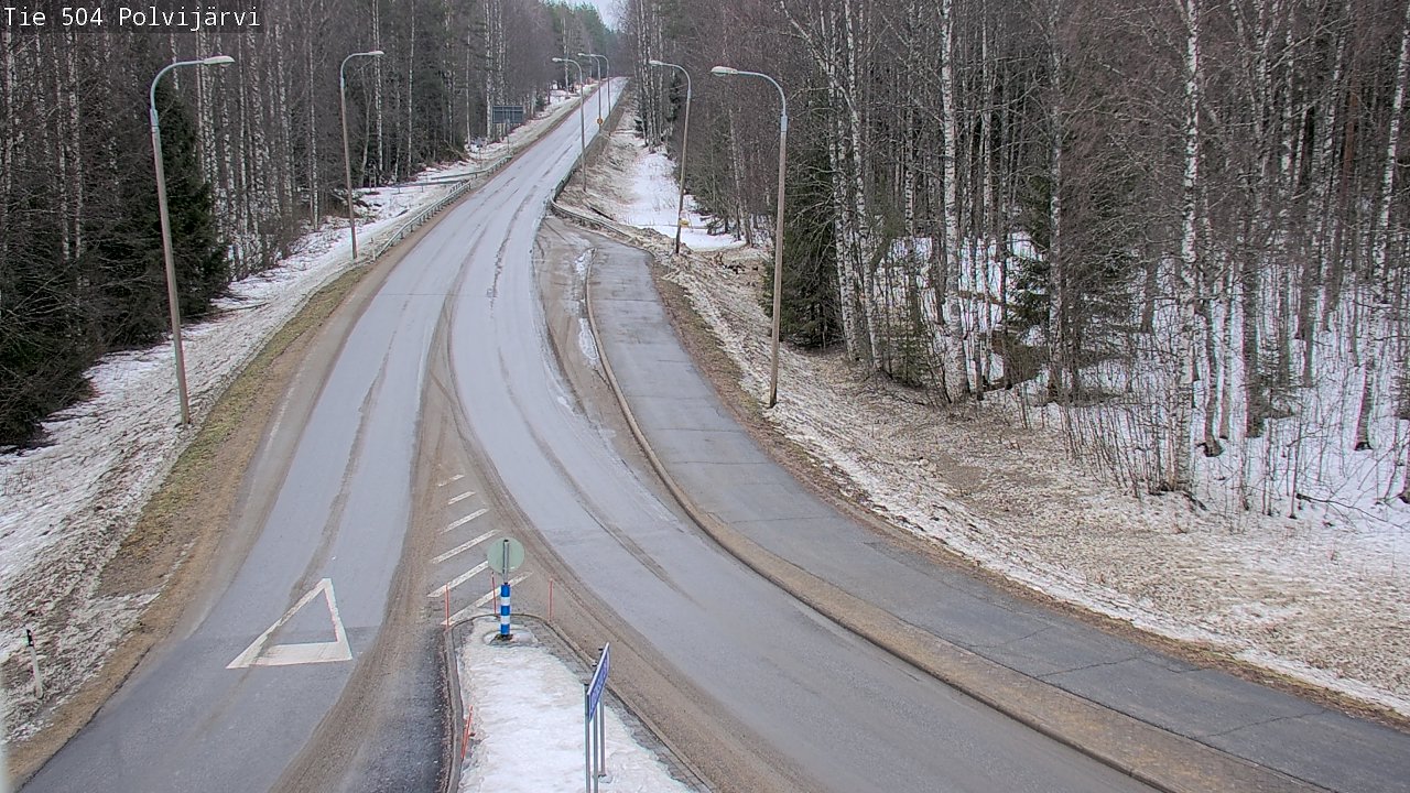 Kelikamerat Kuva Tie 504 Polvijärvi, Polvijärvi, Pohjois-Karjala
