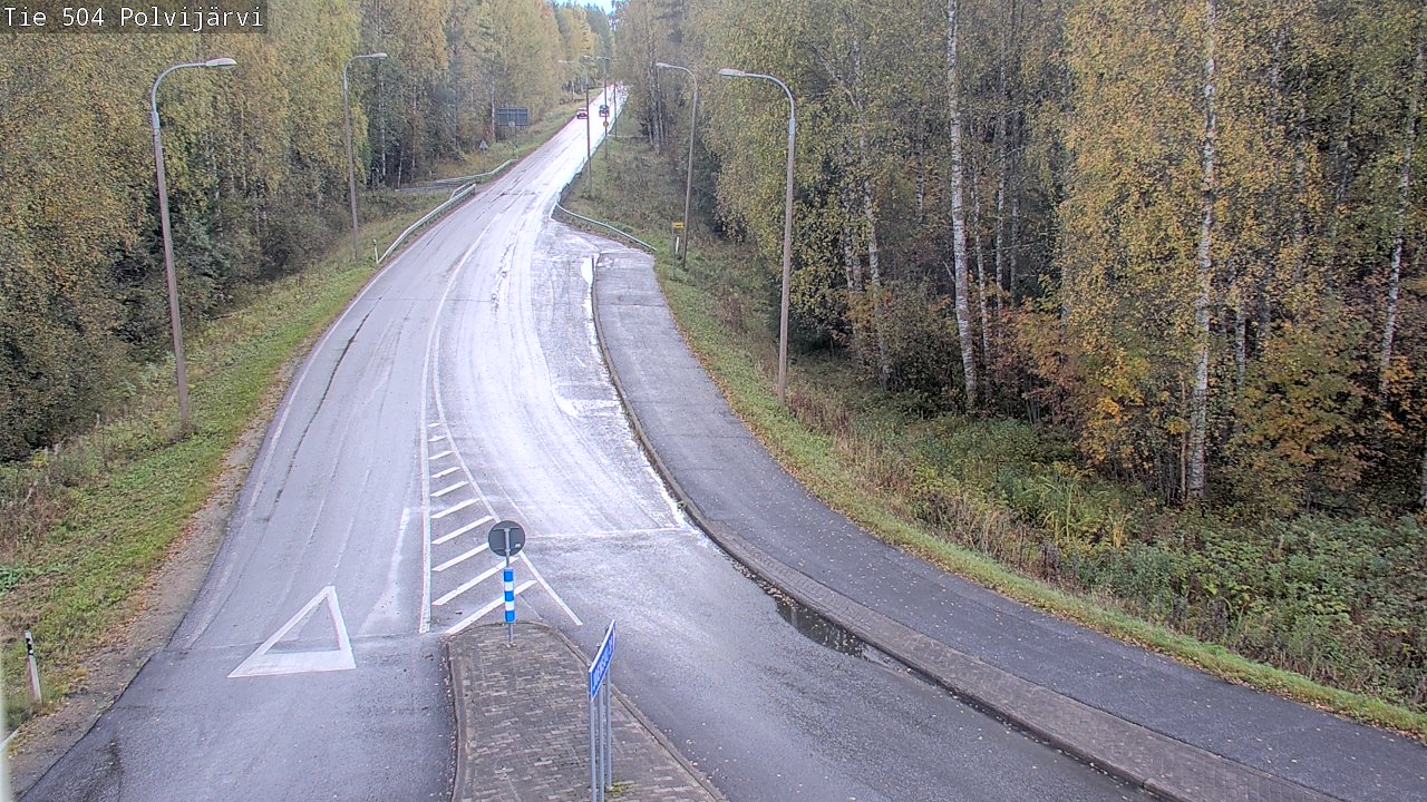 Kelikamerat Kuva Tie 504 Polvijärvi, Polvijärvi, Pohjois-Karjala