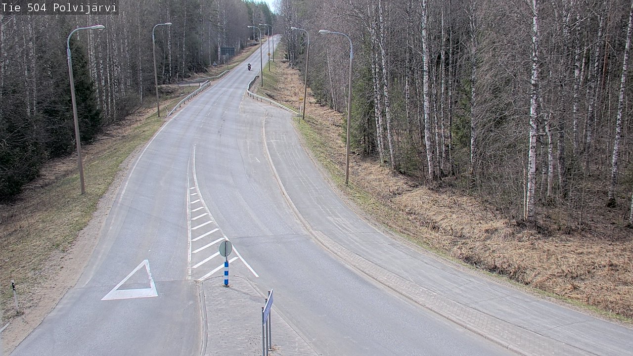 Weather Camera Image Road 504 Polvijärvi, Polvijärvi, Pohjois-Karjala