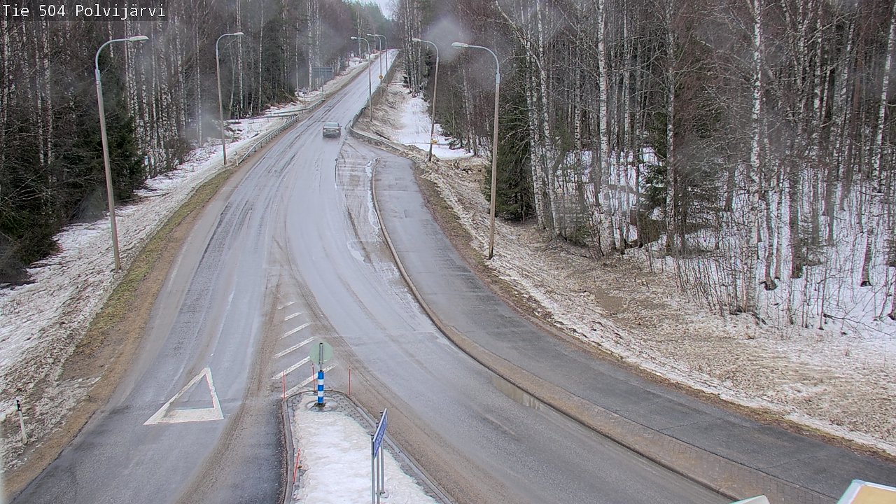 Kelikamerat Kuva Tie 504 Polvijärvi, Polvijärvi, Pohjois-Karjala