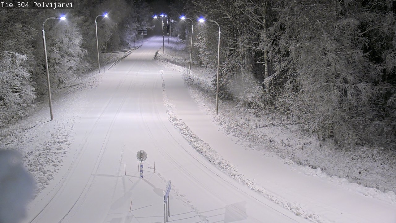 Kelikamerat Kuva Tie 504 Polvijärvi, Polvijärvi, Pohjois-Karjala