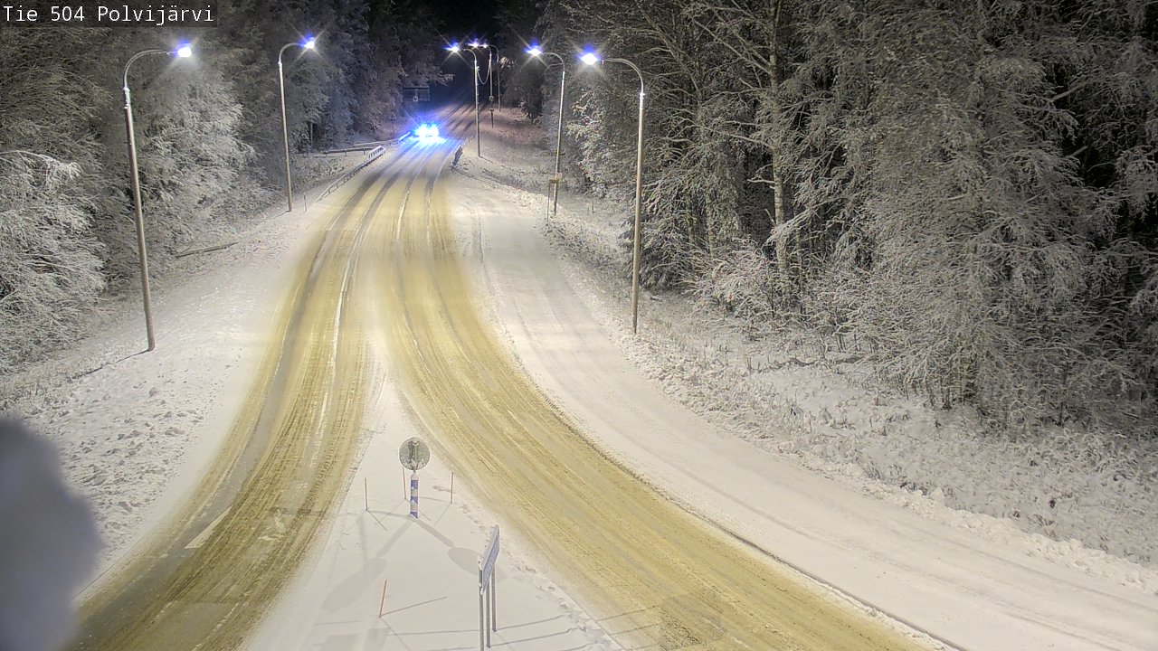 Kelikamerat Kuva Tie 504 Polvijärvi, Polvijärvi, Pohjois-Karjala