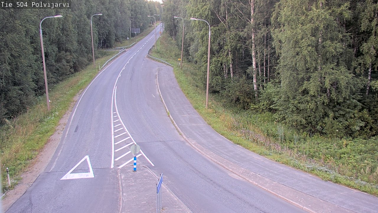 Kelikamerat Kuva Tie 504 Polvijärvi, Polvijärvi, Pohjois-Karjala