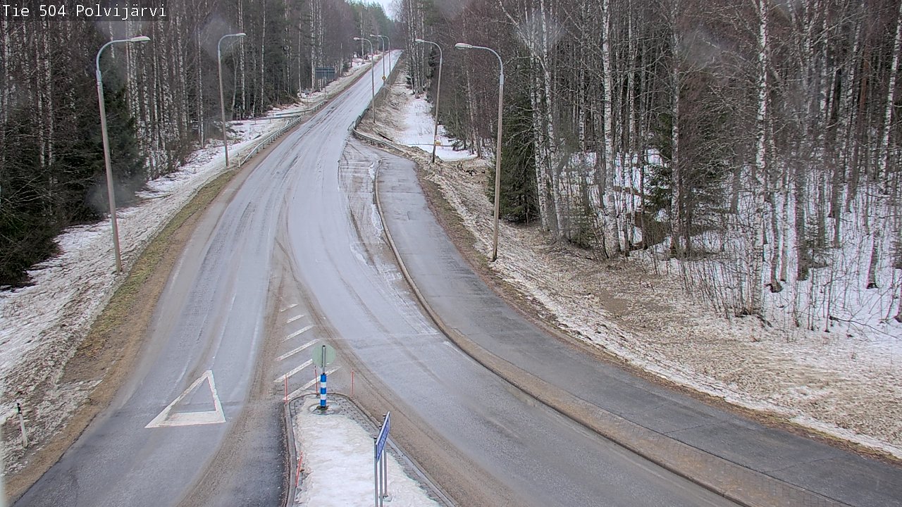 Kelikamerat Kuva Tie 504 Polvijärvi, Polvijärvi, Pohjois-Karjala
