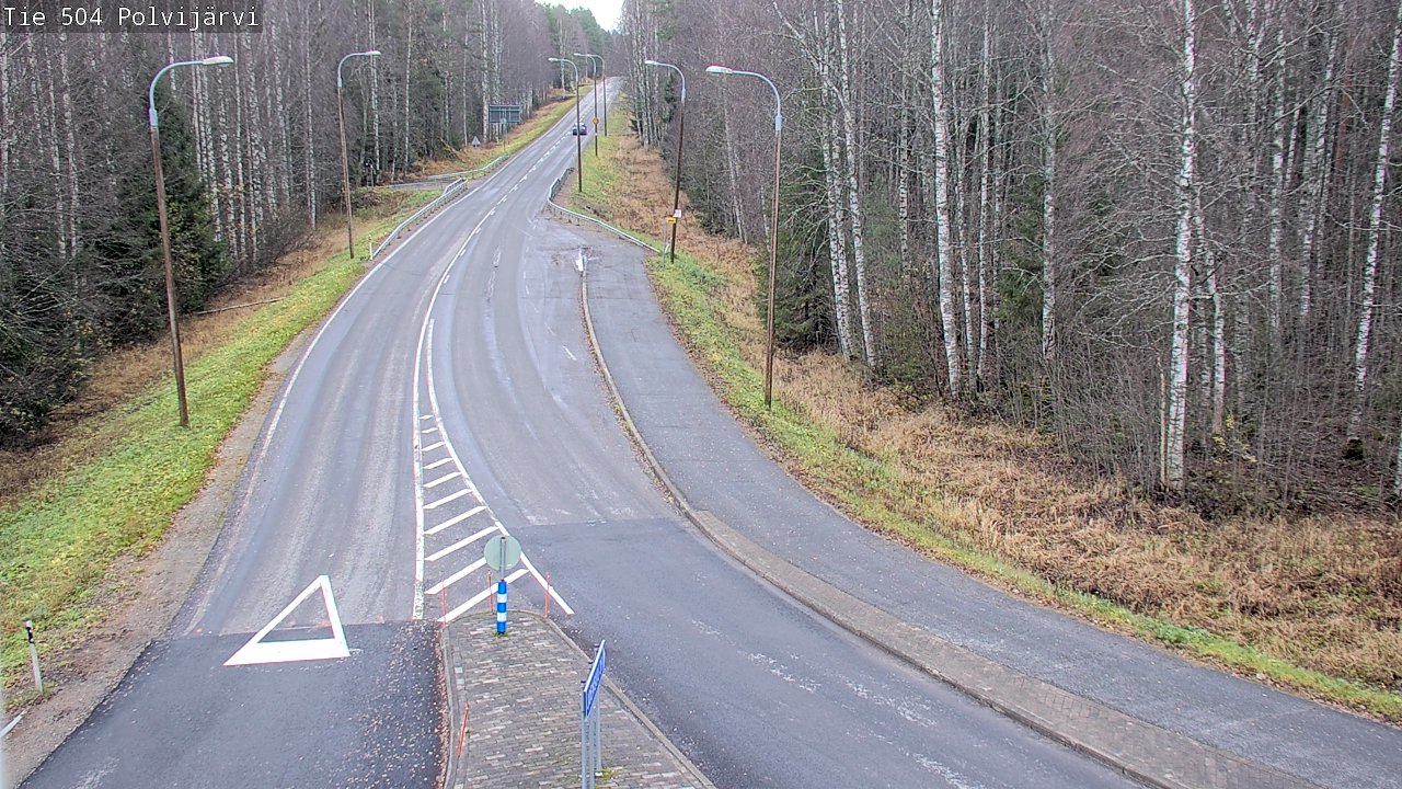 Kelikamerat Kuva Tie 504 Polvijärvi, Polvijärvi, Pohjois-Karjala