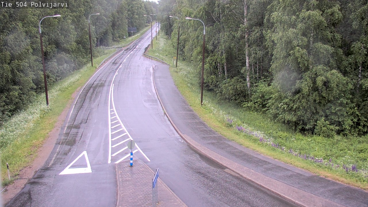Kelikamerat Kuva Tie 504 Polvijärvi, Polvijärvi, Pohjois-Karjala