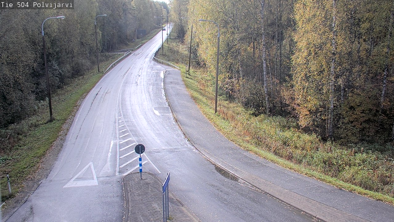 Weather Camera Image Road 504 Polvijärvi, Polvijärvi, Pohjois-Karjala