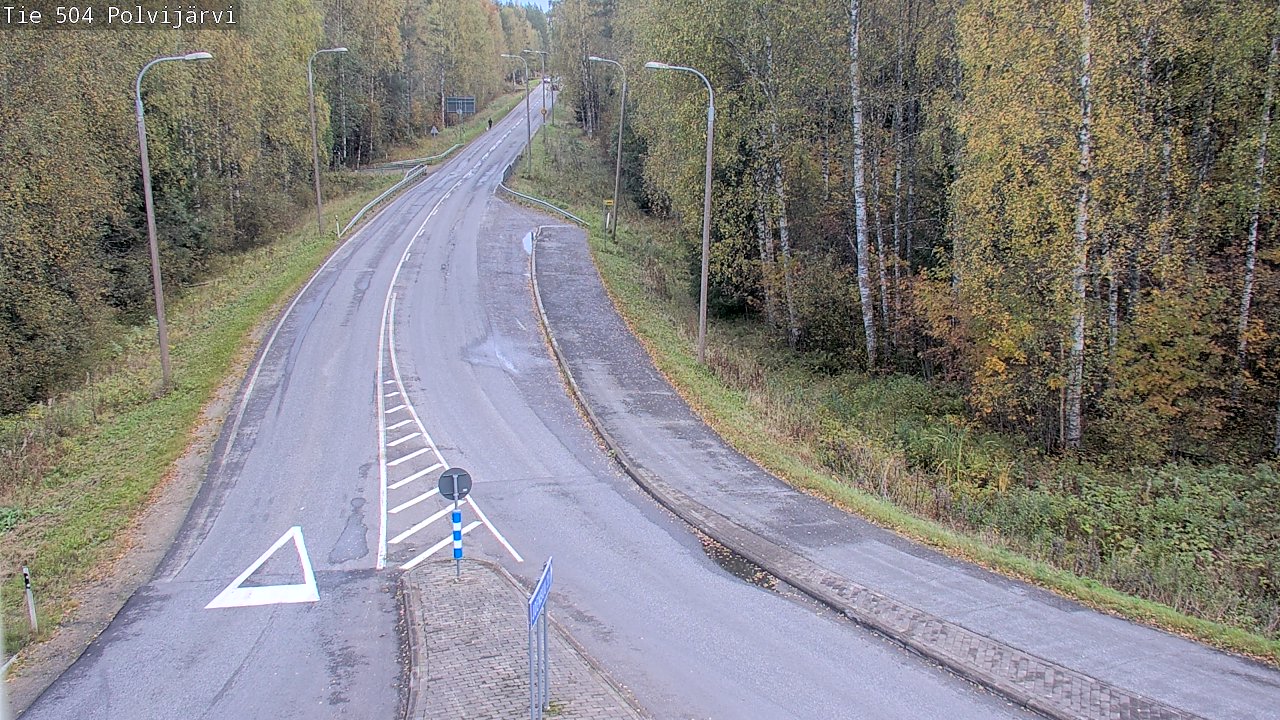 Kelikamerat Kuva Tie 504 Polvijärvi, Polvijärvi, Pohjois-Karjala