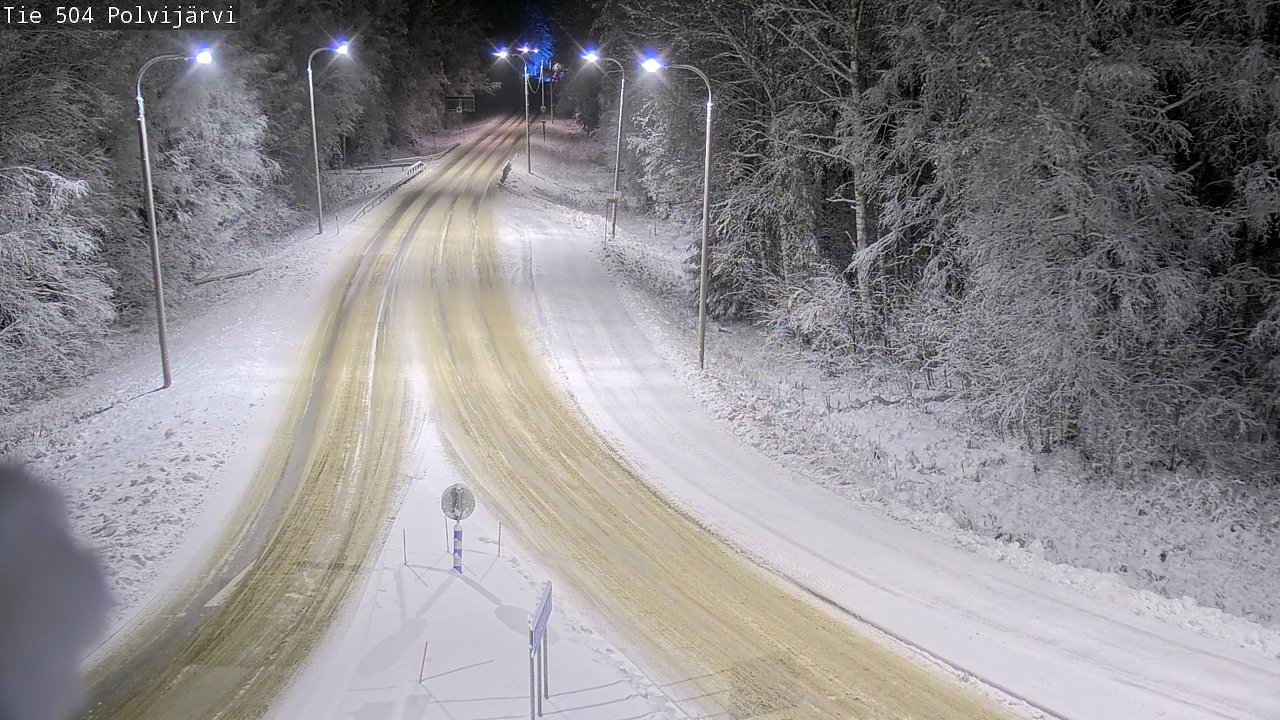 Kelikamerat Kuva Tie 504 Polvijärvi, Polvijärvi, Pohjois-Karjala