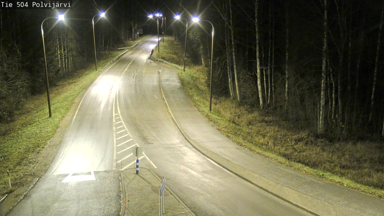 Kelikamerat Kuva Tie 504 Polvijärvi, Polvijärvi, Pohjois-Karjala