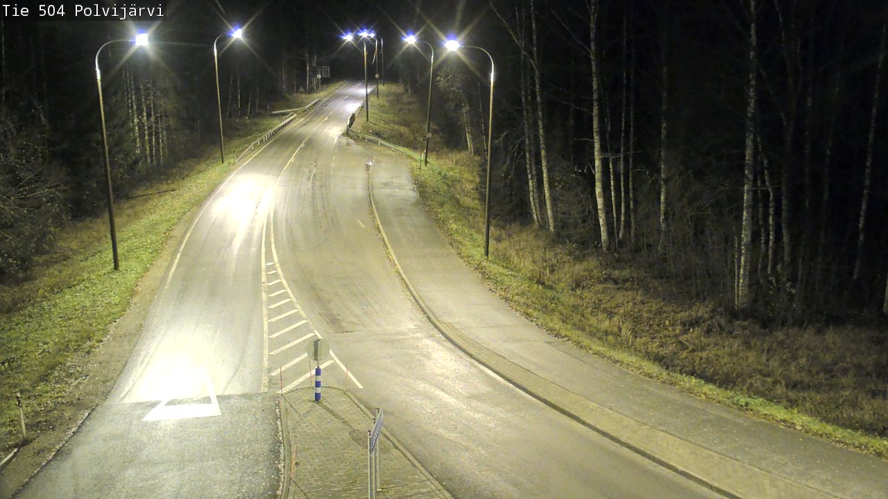 Kelikamerat Kuva Tie 504 Polvijärvi, Polvijärvi, Pohjois-Karjala