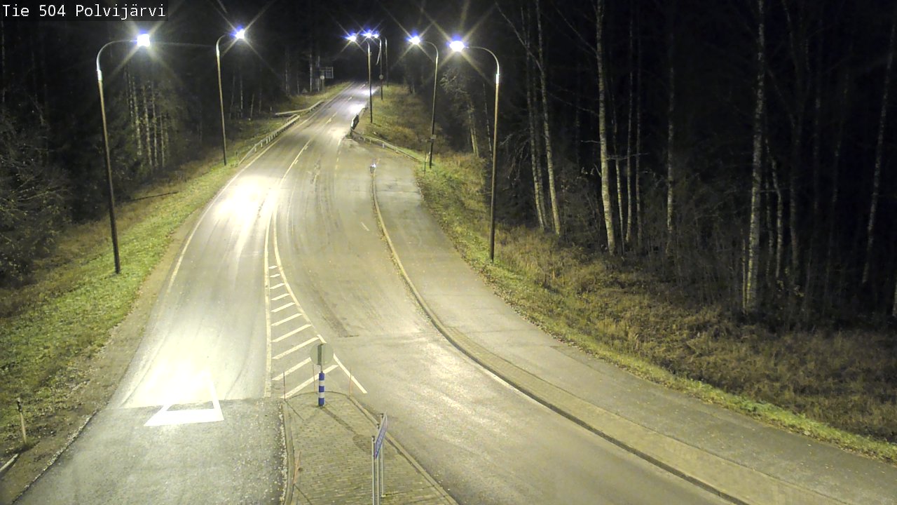 Kelikamerat Kuva Tie 504 Polvijärvi, Polvijärvi, Pohjois-Karjala