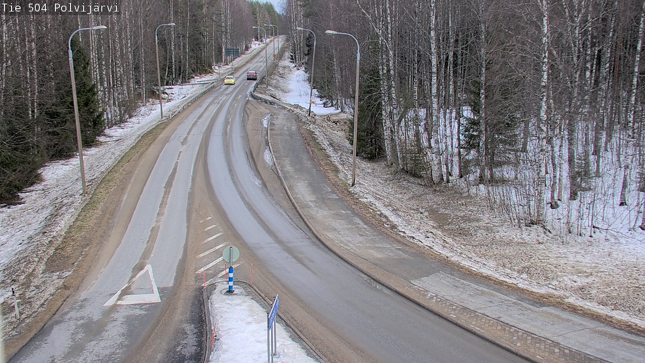 Kelikamerat Kuva Tie 504 Polvijärvi, Polvijärvi, Pohjois-Karjala