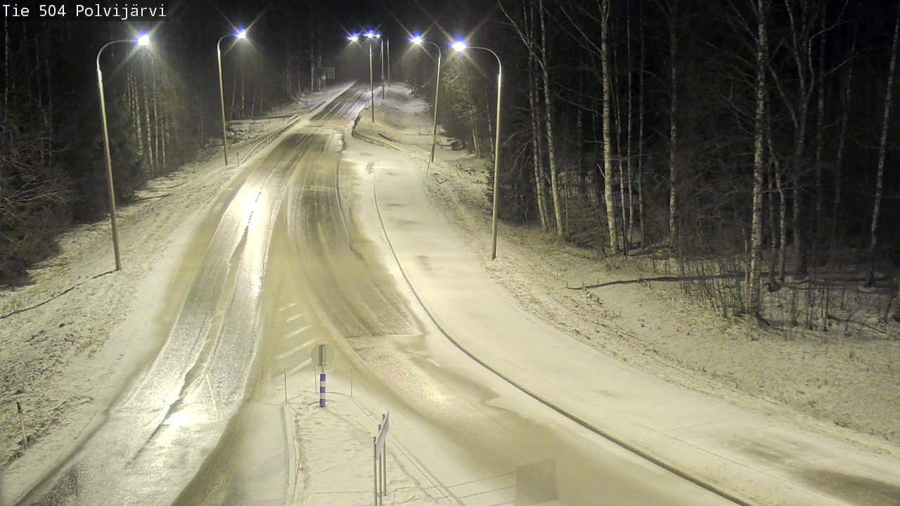 Kelikamerat Kuva Tie 504 Polvijärvi, Polvijärvi, Pohjois-Karjala