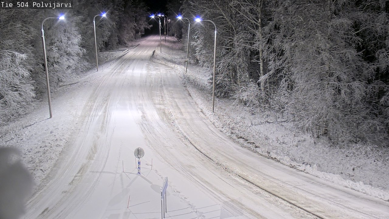 Kelikamerat Kuva Tie 504 Polvijärvi, Polvijärvi, Pohjois-Karjala
