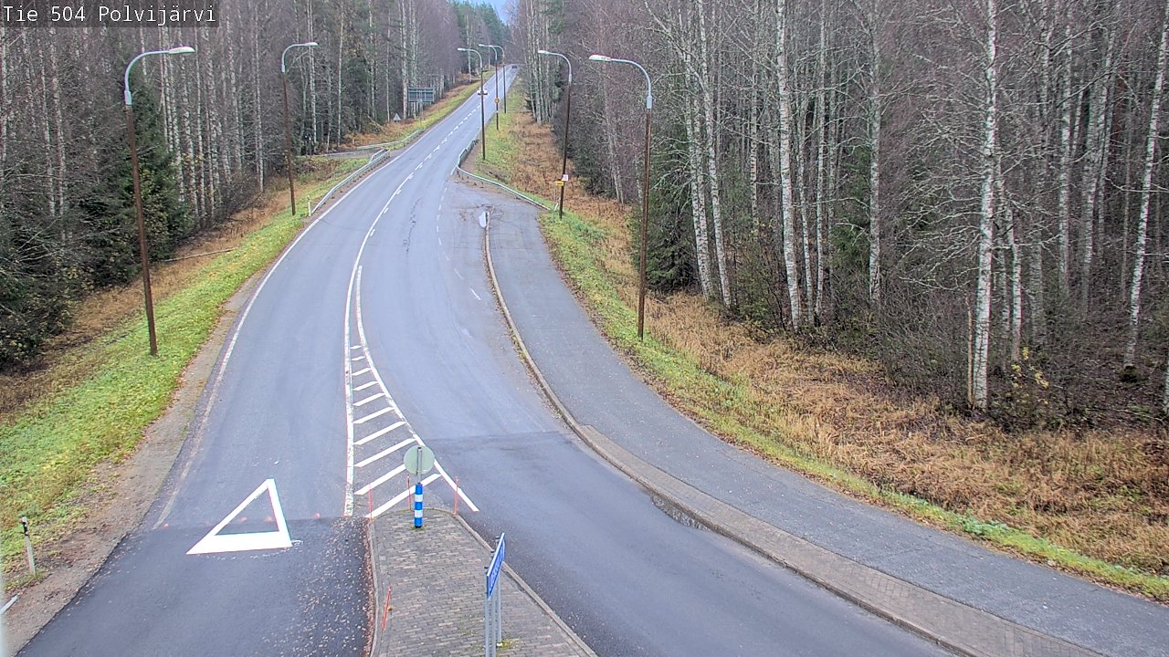 Kelikamerat Kuva Tie 504 Polvijärvi, Polvijärvi, Pohjois-Karjala