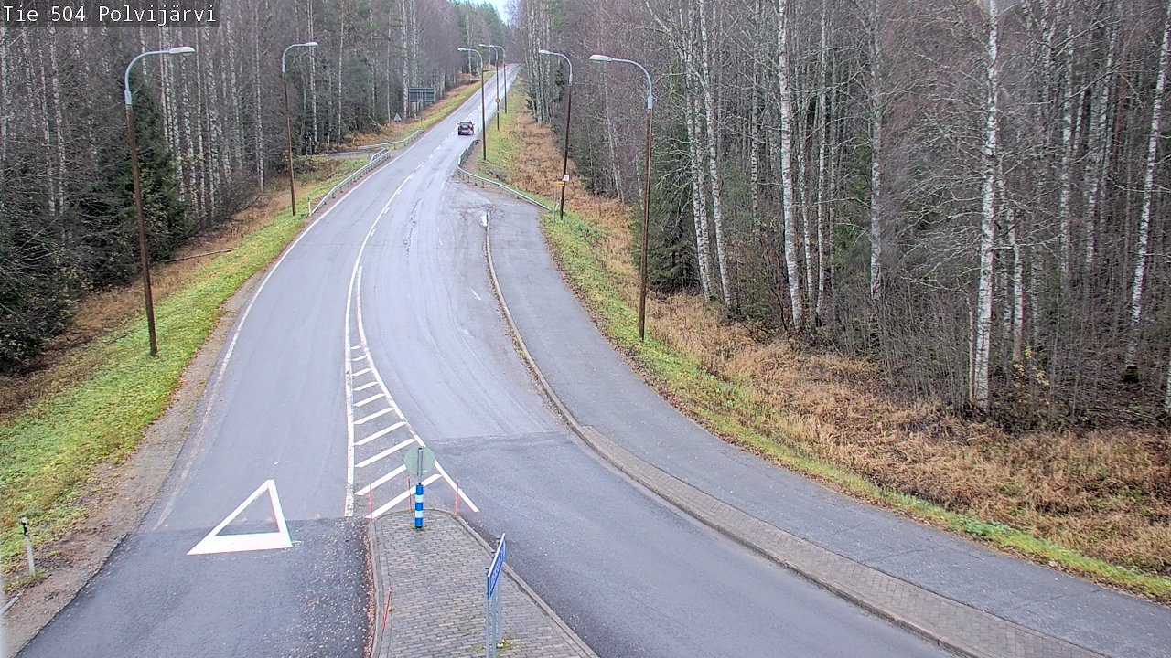 Kelikamerat Kuva Tie 504 Polvijärvi, Polvijärvi, Pohjois-Karjala