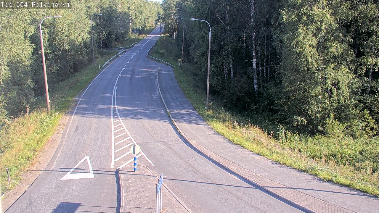 Kelikamerat Kuva Tie 504 Polvijärvi, Polvijärvi, Pohjois-Karjala