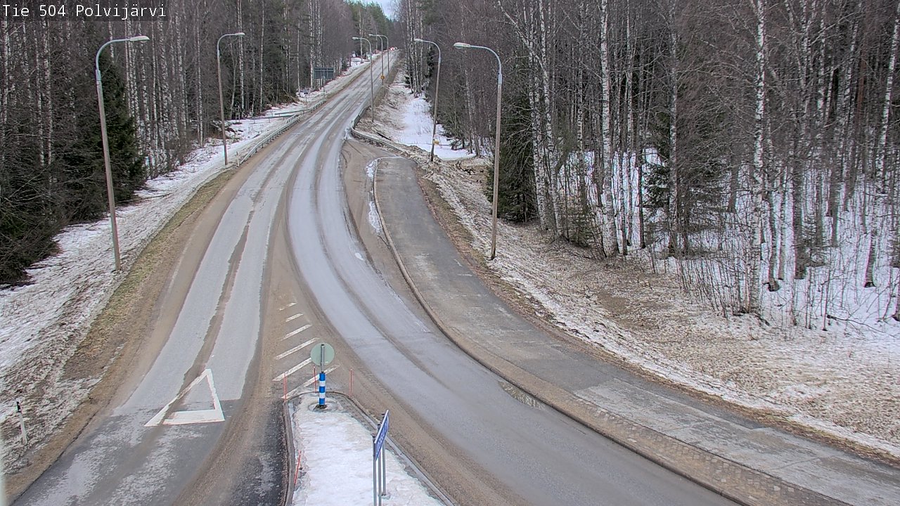 Kelikamerat Kuva Tie 504 Polvijärvi, Polvijärvi, Pohjois-Karjala