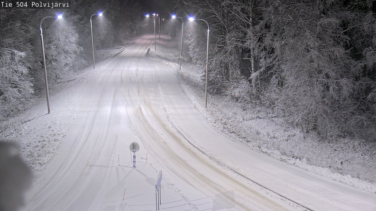 Kelikamerat Kuva Tie 504 Polvijärvi, Polvijärvi, Pohjois-Karjala