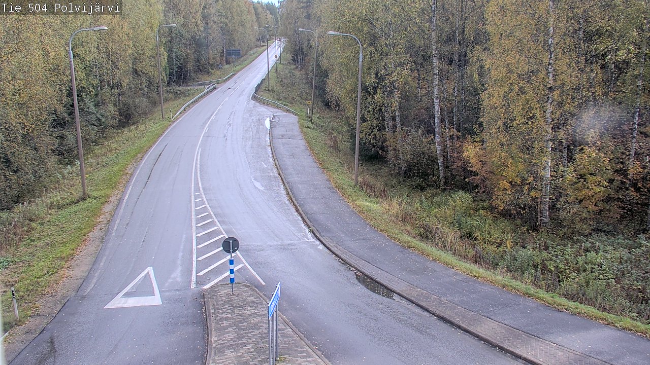 Kelikamerat Kuva Tie 504 Polvijärvi, Polvijärvi, Pohjois-Karjala