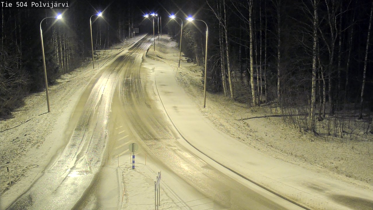 Kelikamerat Kuva Tie 504 Polvijärvi, Polvijärvi, Pohjois-Karjala