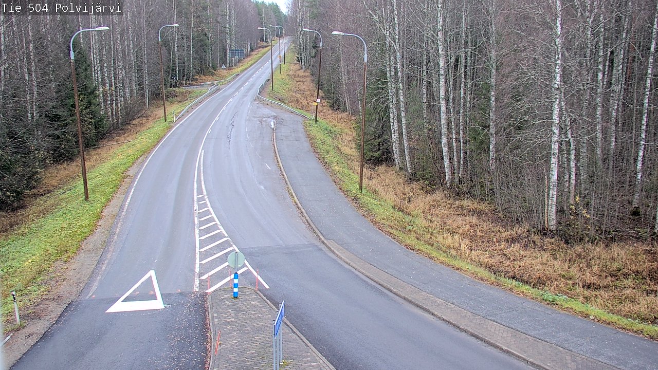 Kelikamerat Kuva Tie 504 Polvijärvi, Polvijärvi, Pohjois-Karjala
