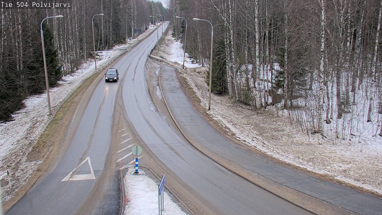 Kelikamerat Kuva Tie 504 Polvijärvi, Polvijärvi, Pohjois-Karjala