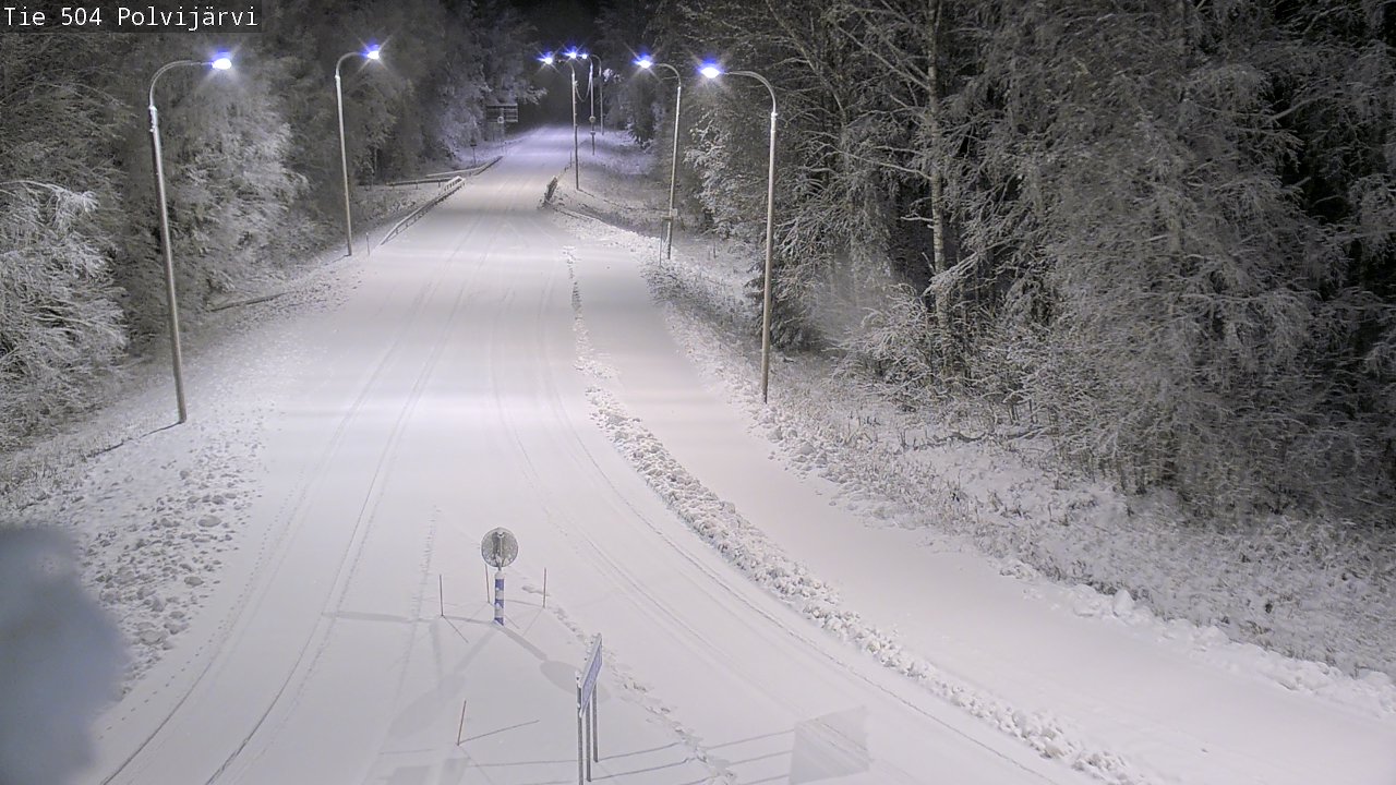 Kelikamerat Kuva Tie 504 Polvijärvi, Polvijärvi, Pohjois-Karjala