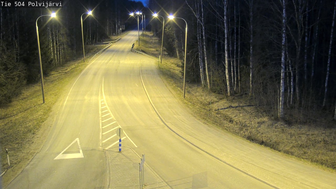 Kelikamerat Kuva Tie 504 Polvijärvi, Polvijärvi, Pohjois-Karjala