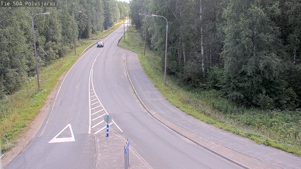 Kelikamerat Kuva Tie 504 Polvijärvi, Polvijärvi, Pohjois-Karjala