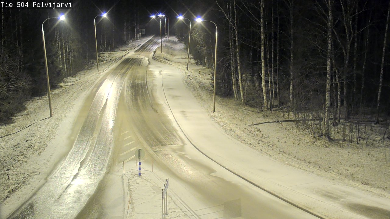 Kelikamerat Kuva Tie 504 Polvijärvi, Polvijärvi, Pohjois-Karjala