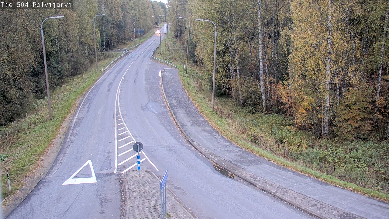 Kelikamerat Kuva Tie 504 Polvijärvi, Polvijärvi, Pohjois-Karjala