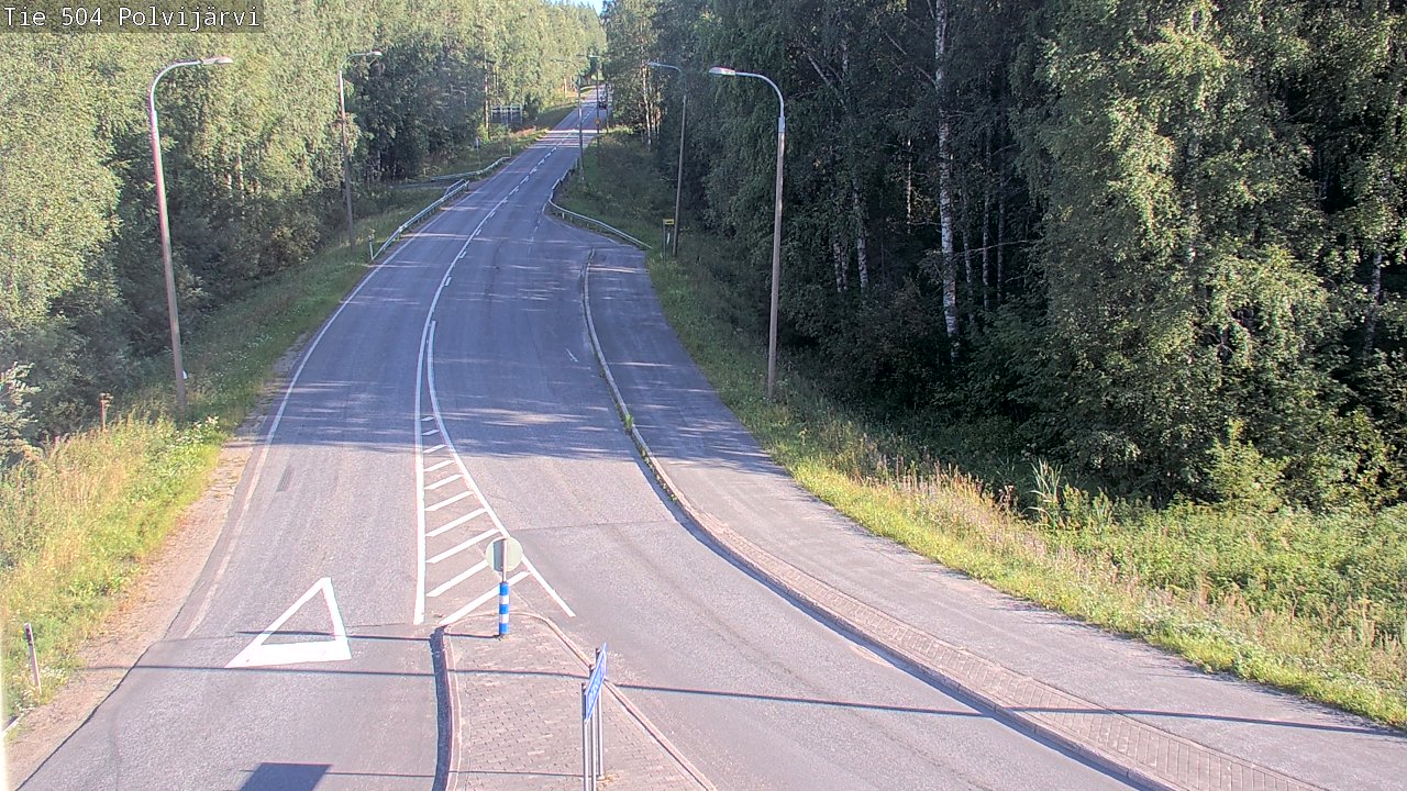 Kelikamerat Kuva Tie 504 Polvijärvi, Polvijärvi, Pohjois-Karjala