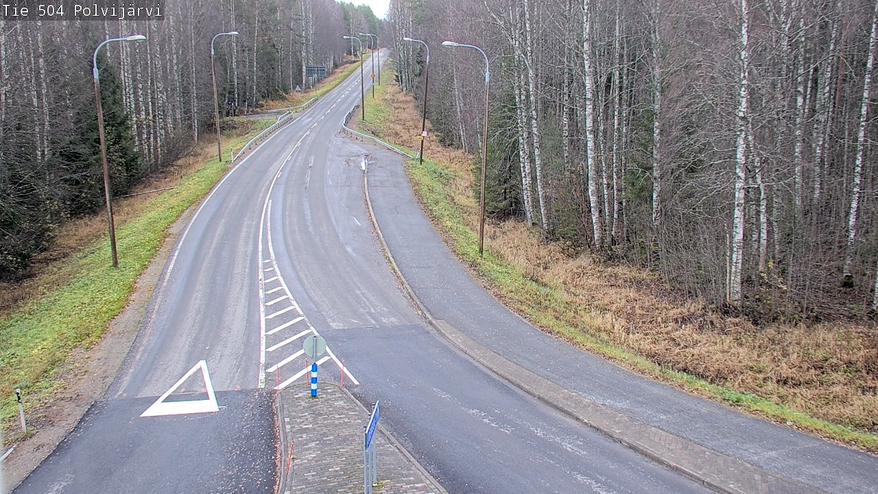 Kelikamerat Kuva Tie 504 Polvijärvi, Polvijärvi, Pohjois-Karjala