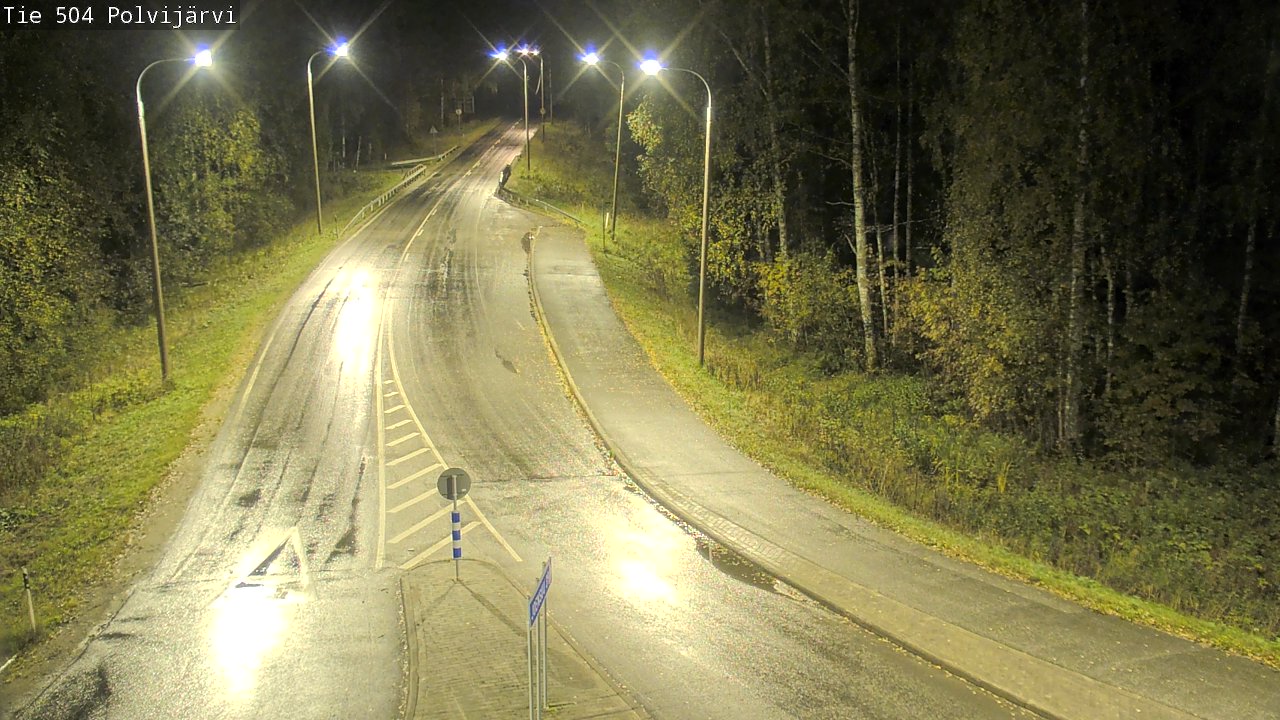 Kelikamerat Kuva Tie 504 Polvijärvi, Polvijärvi, Pohjois-Karjala
