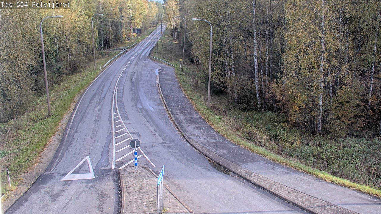 Kelikamerat Kuva Tie 504 Polvijärvi, Polvijärvi, Pohjois-Karjala