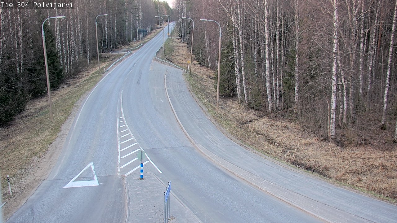 Kelikamerat Kuva Tie 504 Polvijärvi, Polvijärvi, Pohjois-Karjala