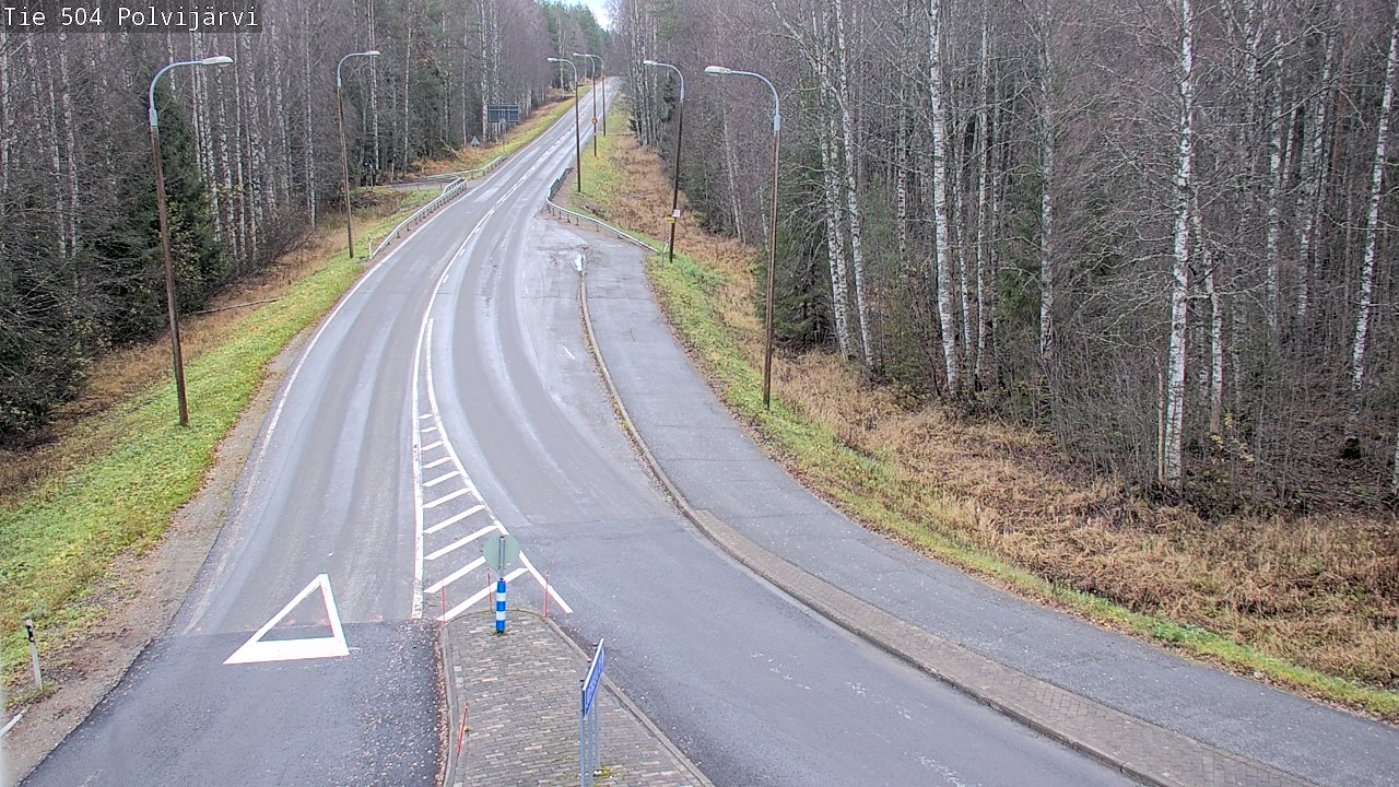 Kelikamerat Kuva Tie 504 Polvijärvi, Polvijärvi, Pohjois-Karjala