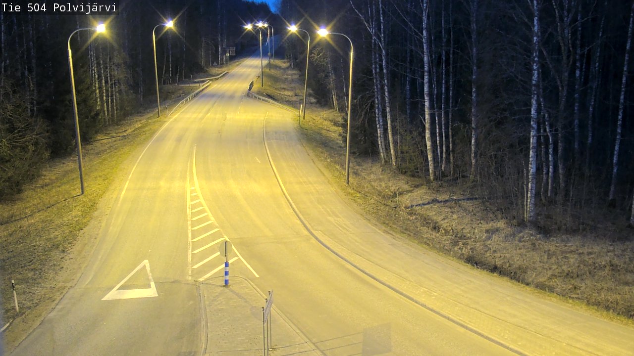 Kelikamerat Kuva Tie 504 Polvijärvi, Polvijärvi, Pohjois-Karjala