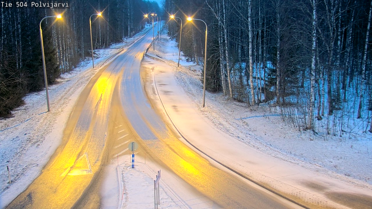 Kelikamerat Kuva Tie 504 Polvijärvi, Polvijärvi, Pohjois-Karjala