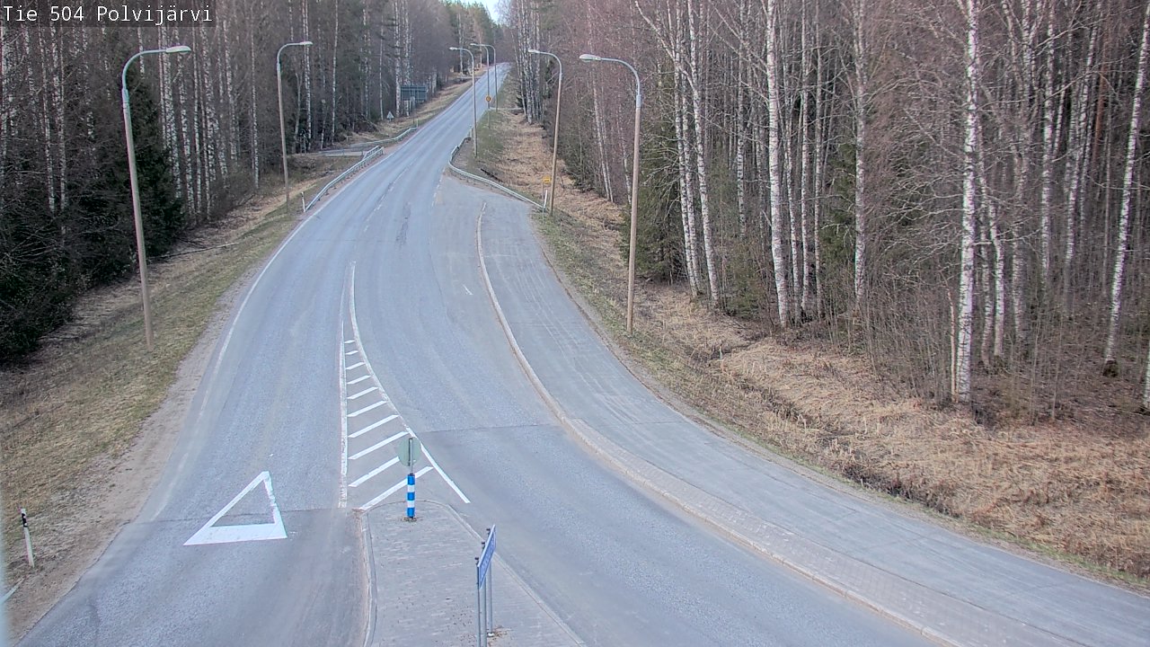 Kelikamerat Kuva Tie 504 Polvijärvi, Polvijärvi, Pohjois-Karjala