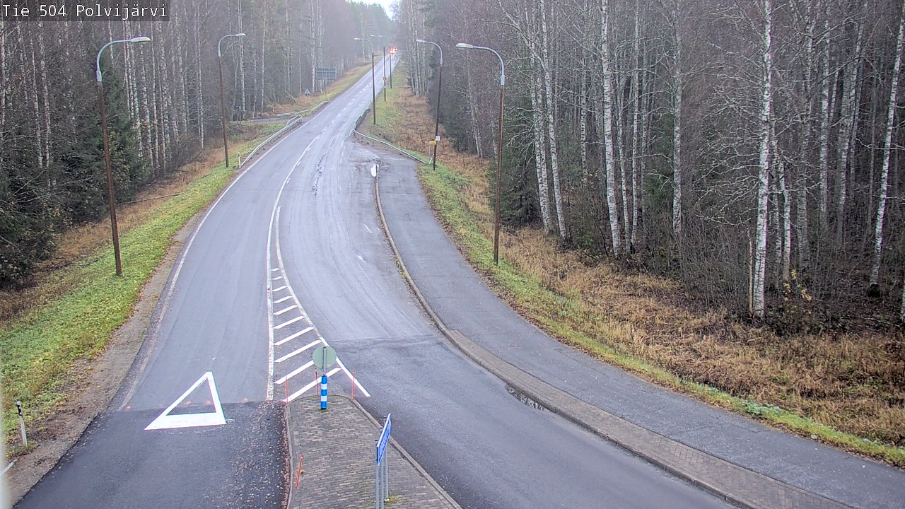 Kelikamerat Kuva Tie 504 Polvijärvi, Polvijärvi, Pohjois-Karjala