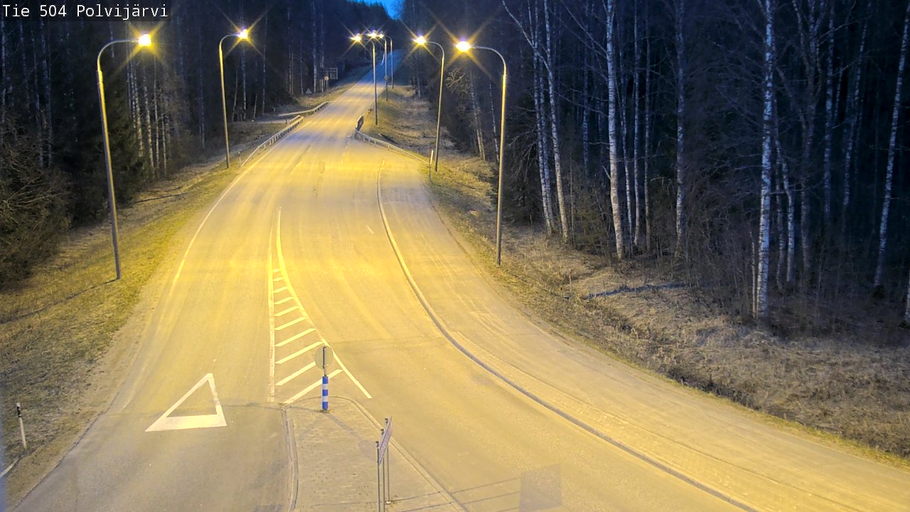 Kelikamerat Kuva Tie 504 Polvijärvi, Polvijärvi, Pohjois-Karjala