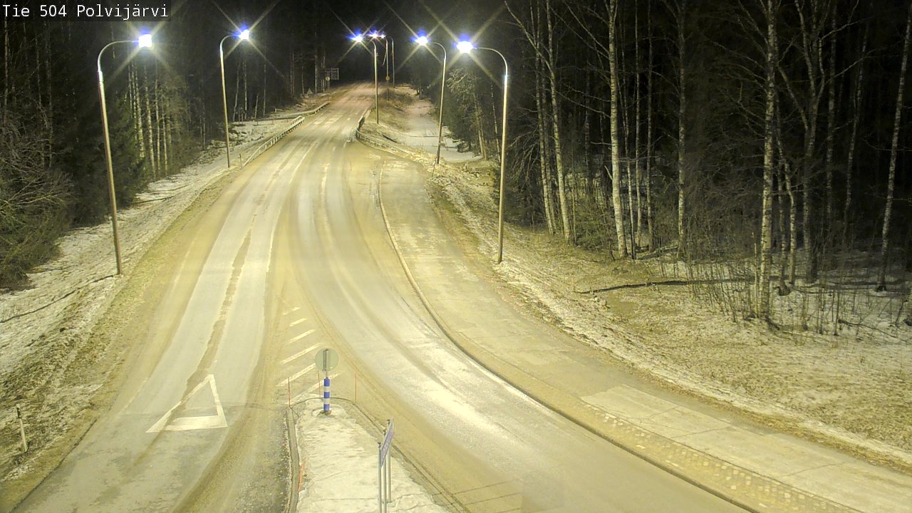 Kelikamerat Kuva Tie 504 Polvijärvi, Polvijärvi, Pohjois-Karjala