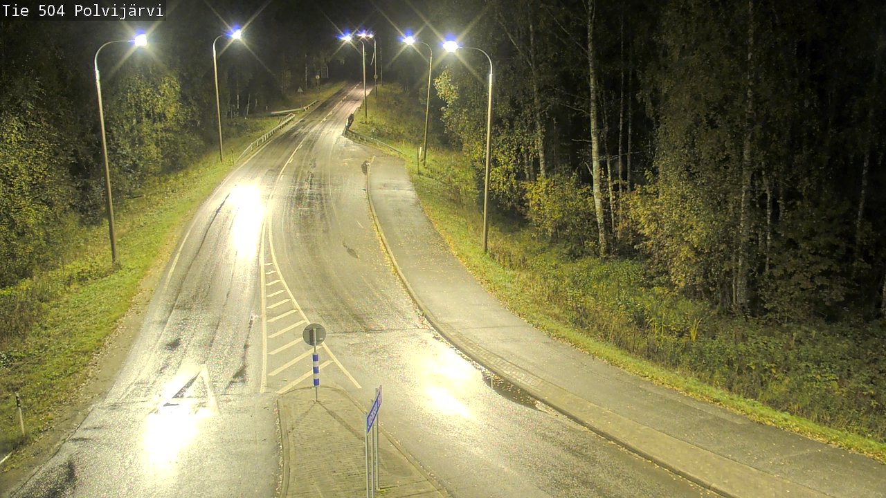 Kelikamerat Kuva Tie 504 Polvijärvi, Polvijärvi, Pohjois-Karjala