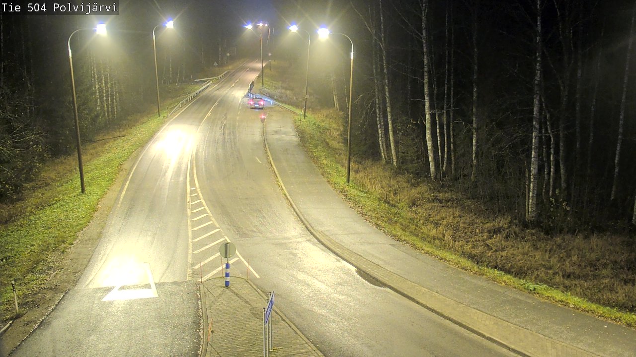 Kelikamerat Kuva Tie 504 Polvijärvi, Polvijärvi, Pohjois-Karjala