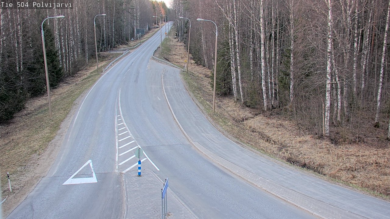 Kelikamerat Kuva Tie 504 Polvijärvi, Polvijärvi, Pohjois-Karjala