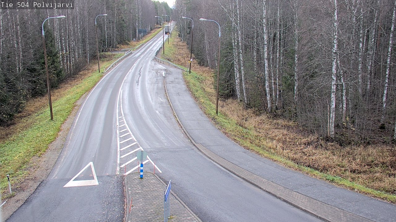 Kelikamerat Kuva Tie 504 Polvijärvi, Polvijärvi, Pohjois-Karjala