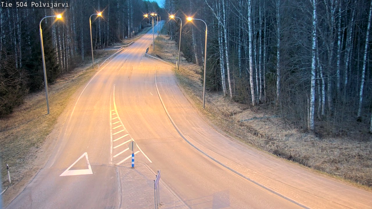 Kelikamerat Kuva Tie 504 Polvijärvi, Polvijärvi, Pohjois-Karjala
